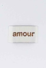 Naailabels - Amour Glitter