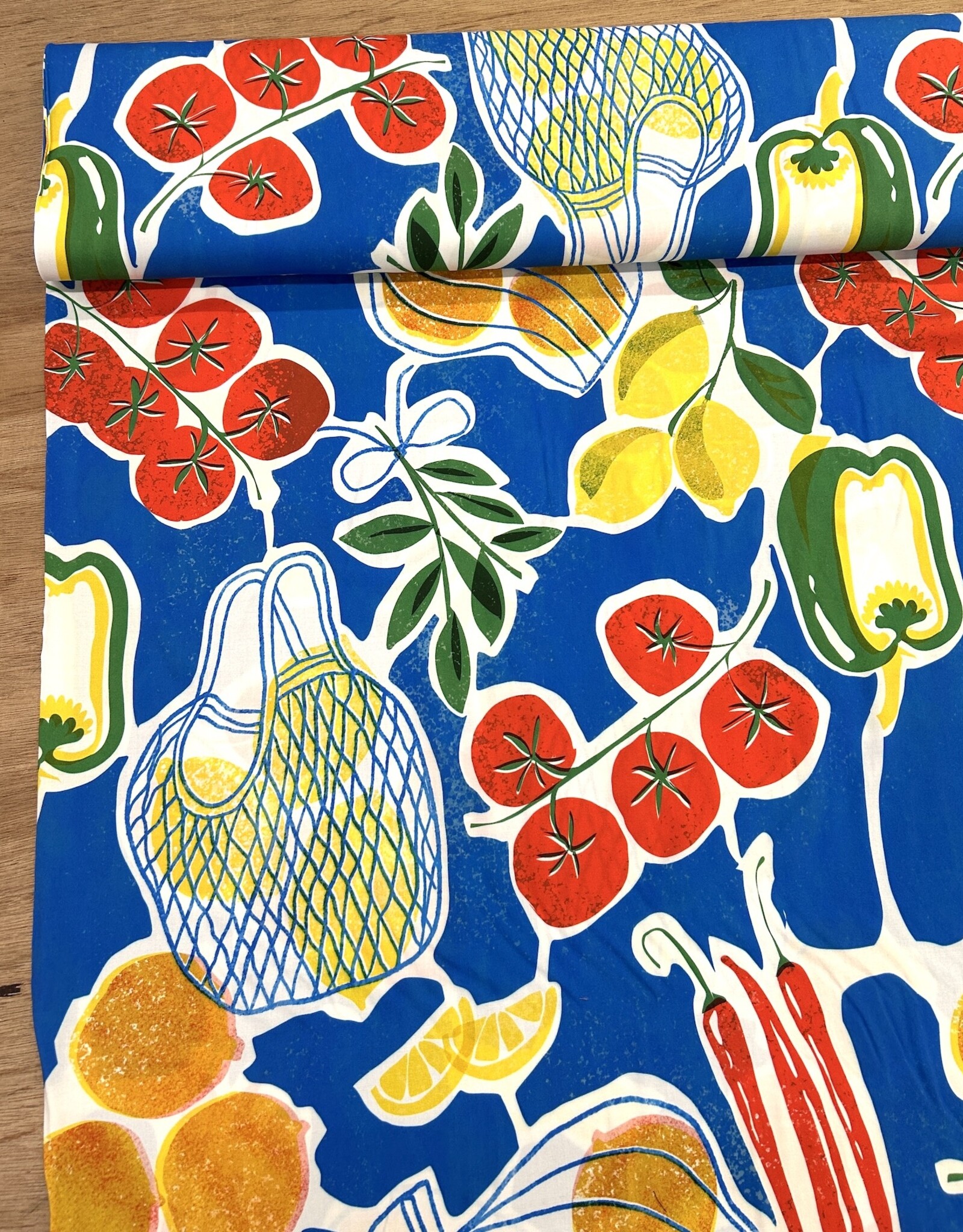 Viscose Poplin - Italian Kitchen