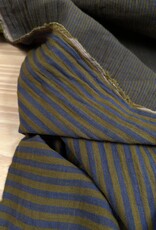 Double Gauze - Stripes 2-sided - kaki