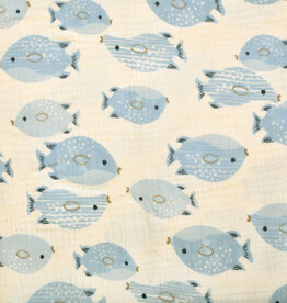 Double Gauze - Pescado azul