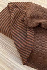 Double Gauze - Stripes 2-sided - Brown