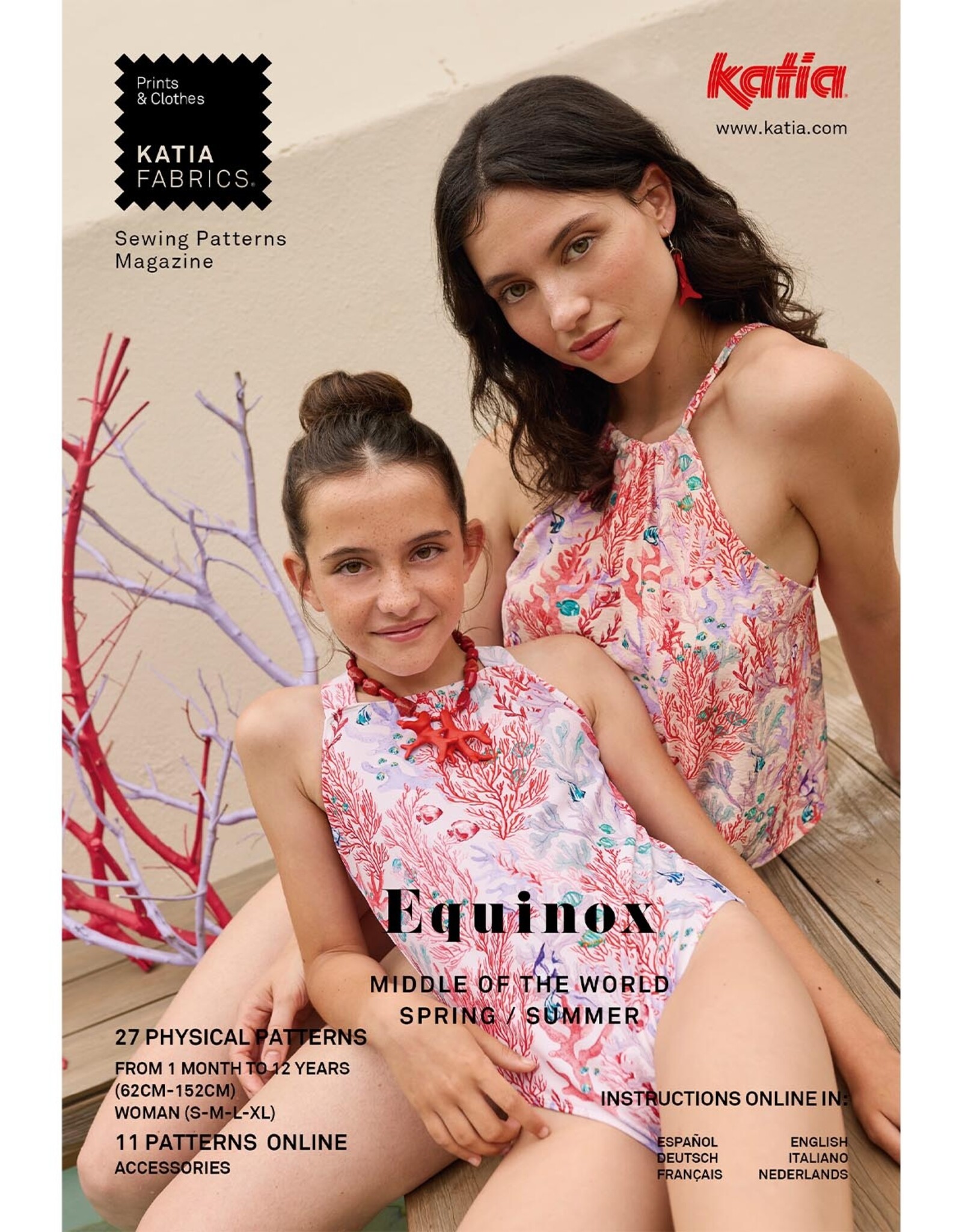 Katia Fabrics Magazine - Equinox - Zomer 2026