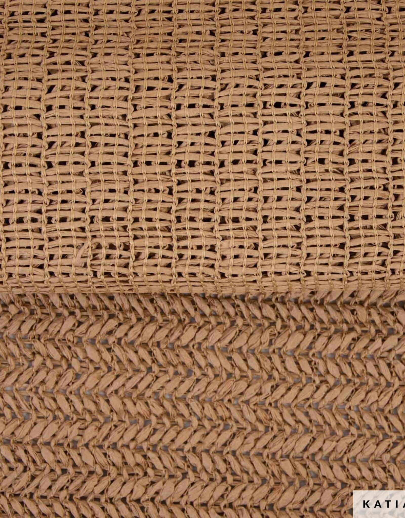 Katia Fabrics Paper Knit Raffia - Zwart