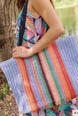 Katia Fabrics Paper Knit Raffia - Pastel stripes