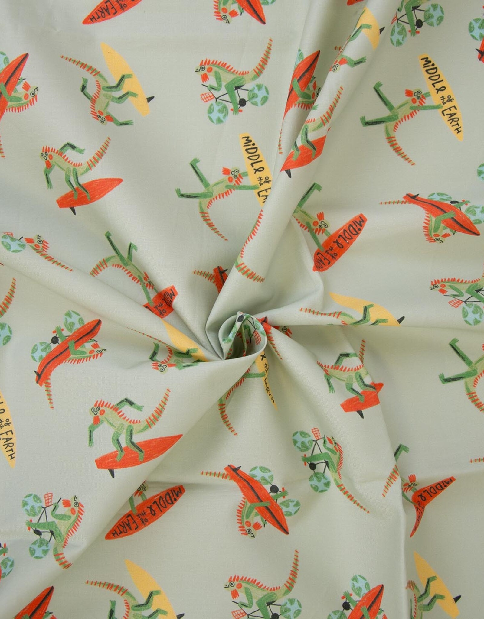 Katia Fabrics Fijne Katoen Poplin - Surfing