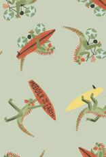 Katia Fabrics Fijne Katoen Poplin - Surfing