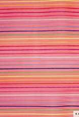 Katia Fabrics Transparante Mesh - Multi Red