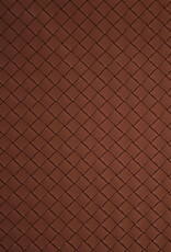 Kunstleer met vilt backing - Coffee