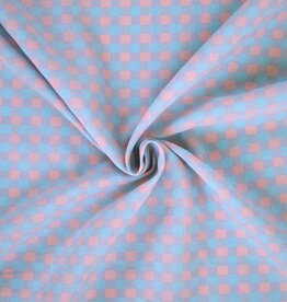 Seersucker - Vichy - Sky