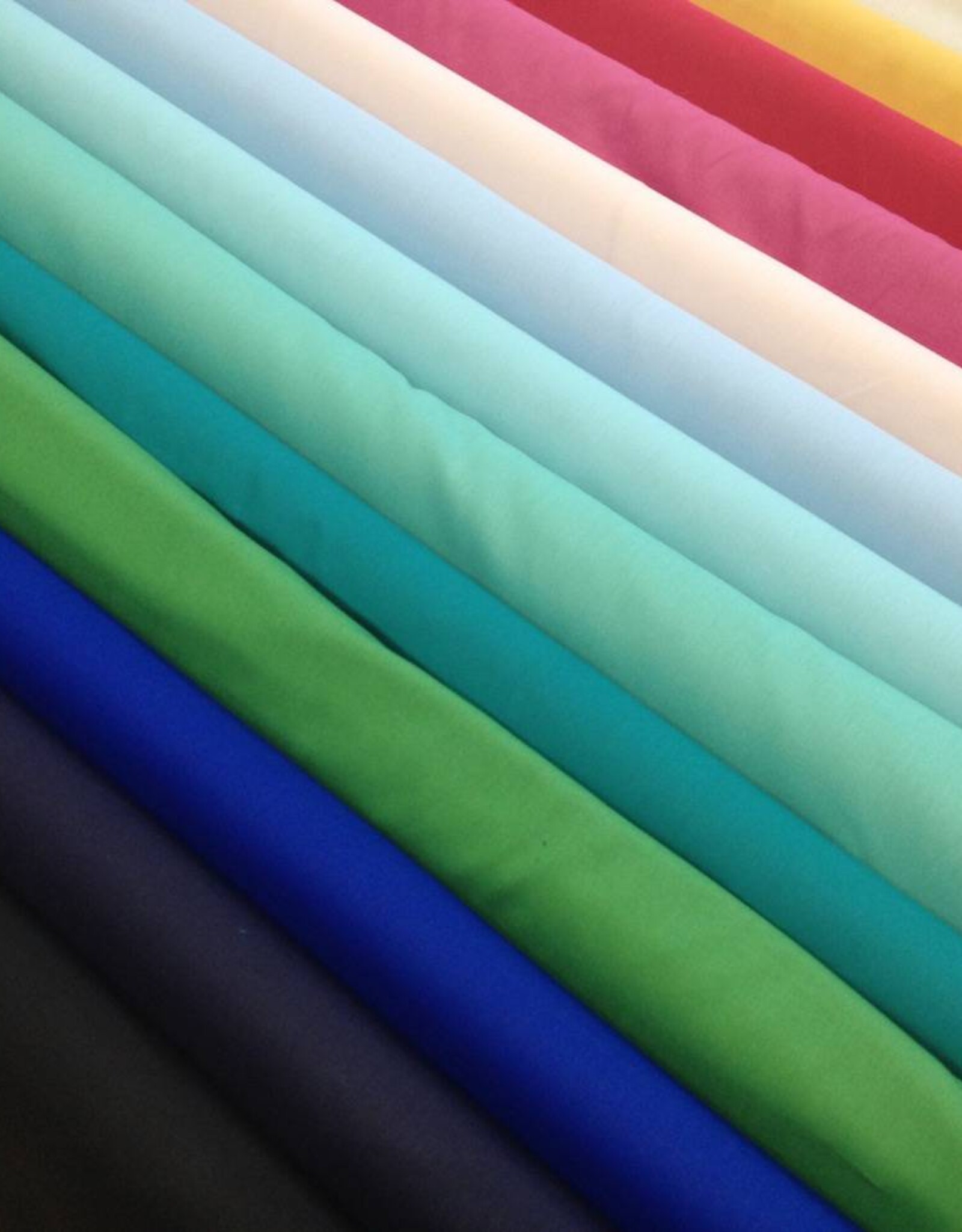 Katoen - Effen - Mandarijn oranje