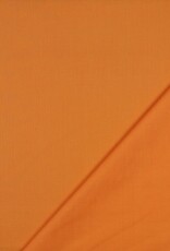Katoen - Effen - Mandarijn oranje
