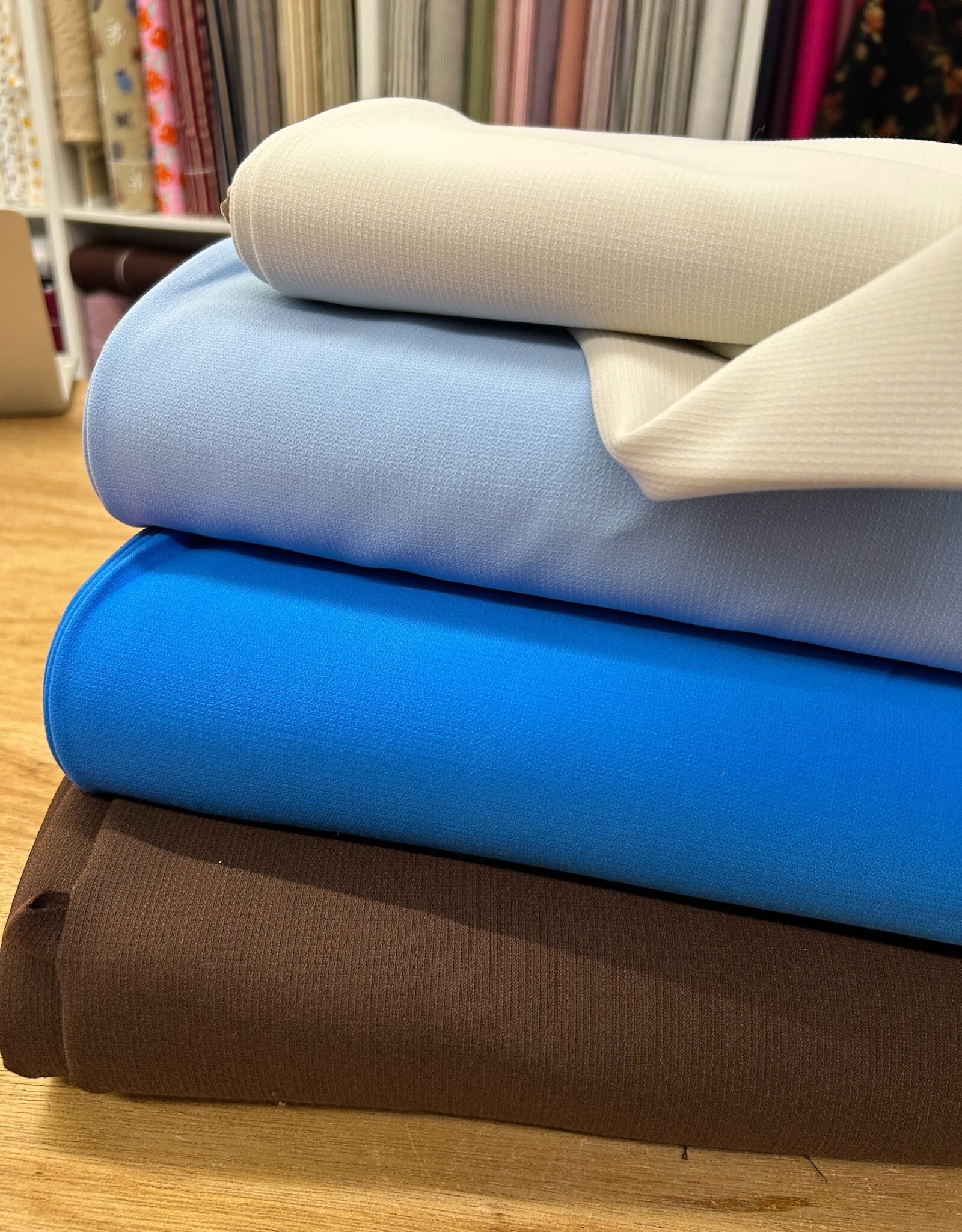 Fibre Mood Viscose Crêpe - Azuurblauw