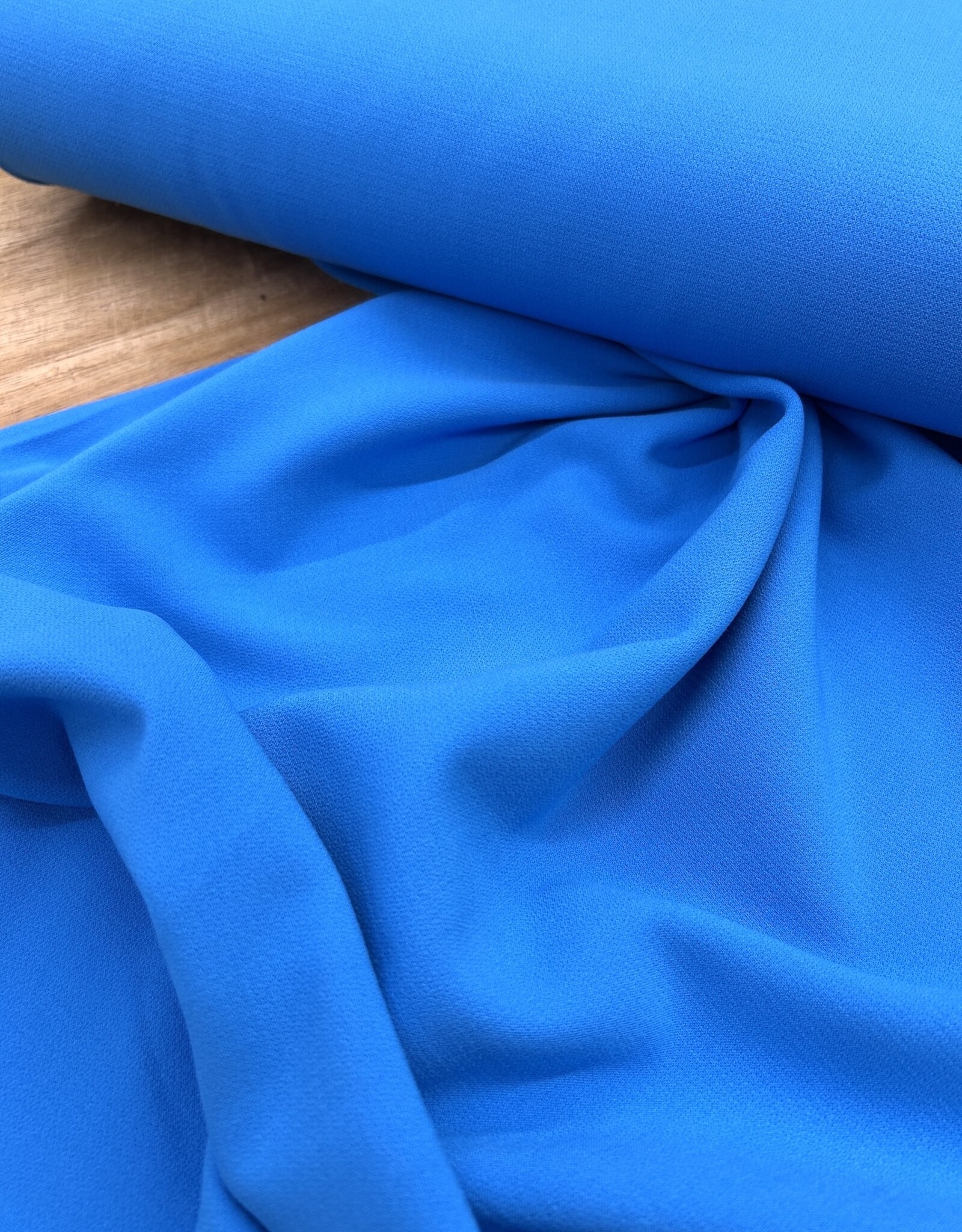 Fibre Mood Viscose Crêpe - Azuurblauw