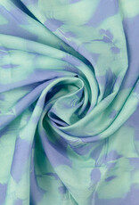 Woven viscose - Blurry Blue