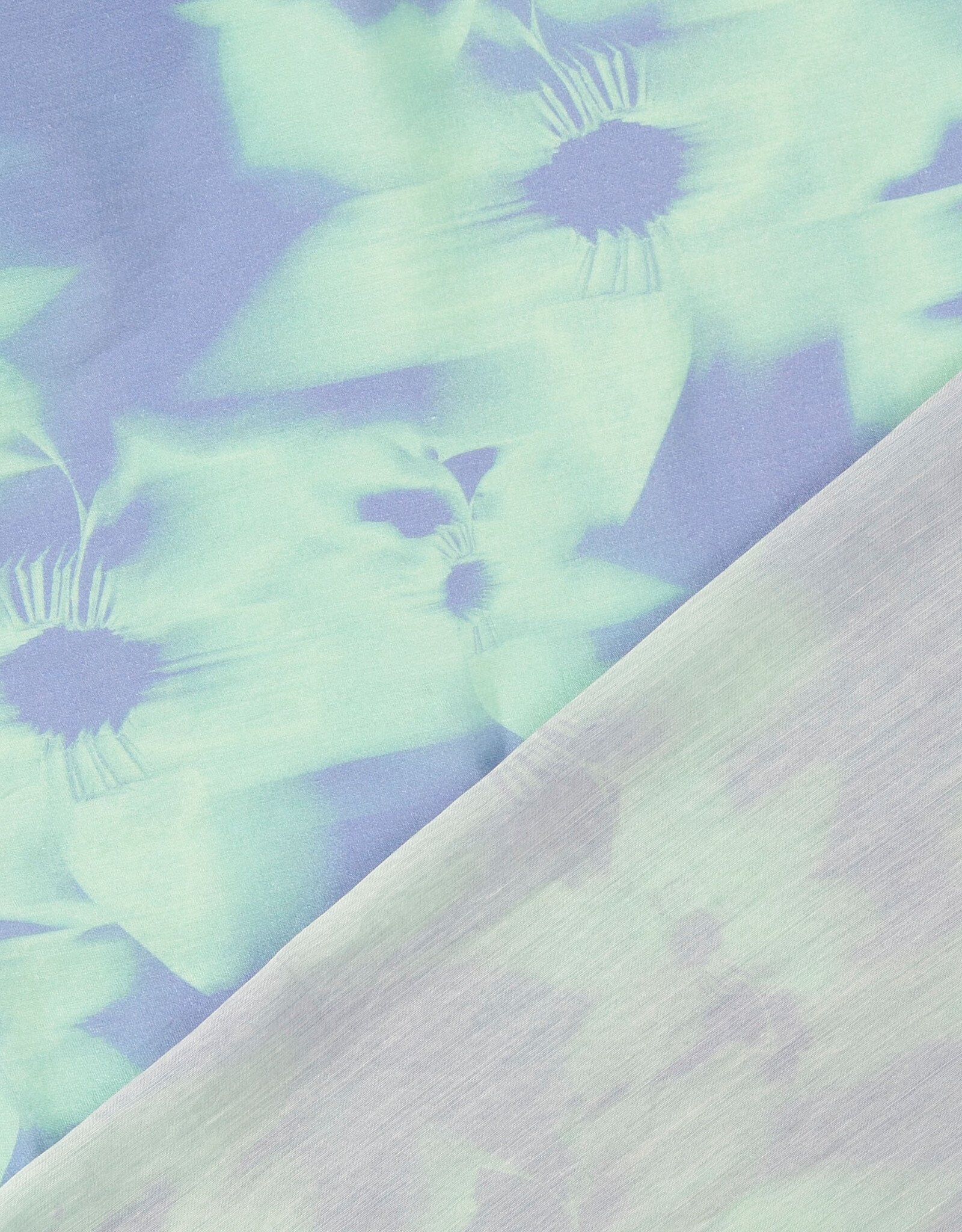 Woven viscose - Blurry Blue