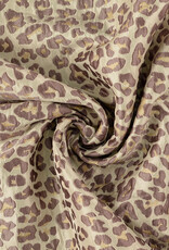 Jacquard - Lilac & Gold - Panther