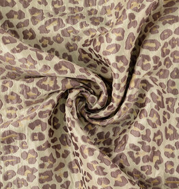 Jacquard - Lilac & Gold - Panther