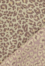 Jacquard - Lilac & Gold - Panther