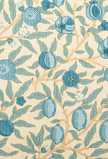 Structure katoen  - Fruits - Blue