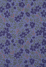 Katoen jacquard - Blue