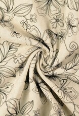 Naturel Broderie - Clematis - Antra