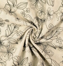 Naturel Broderie - Clematis - Antra