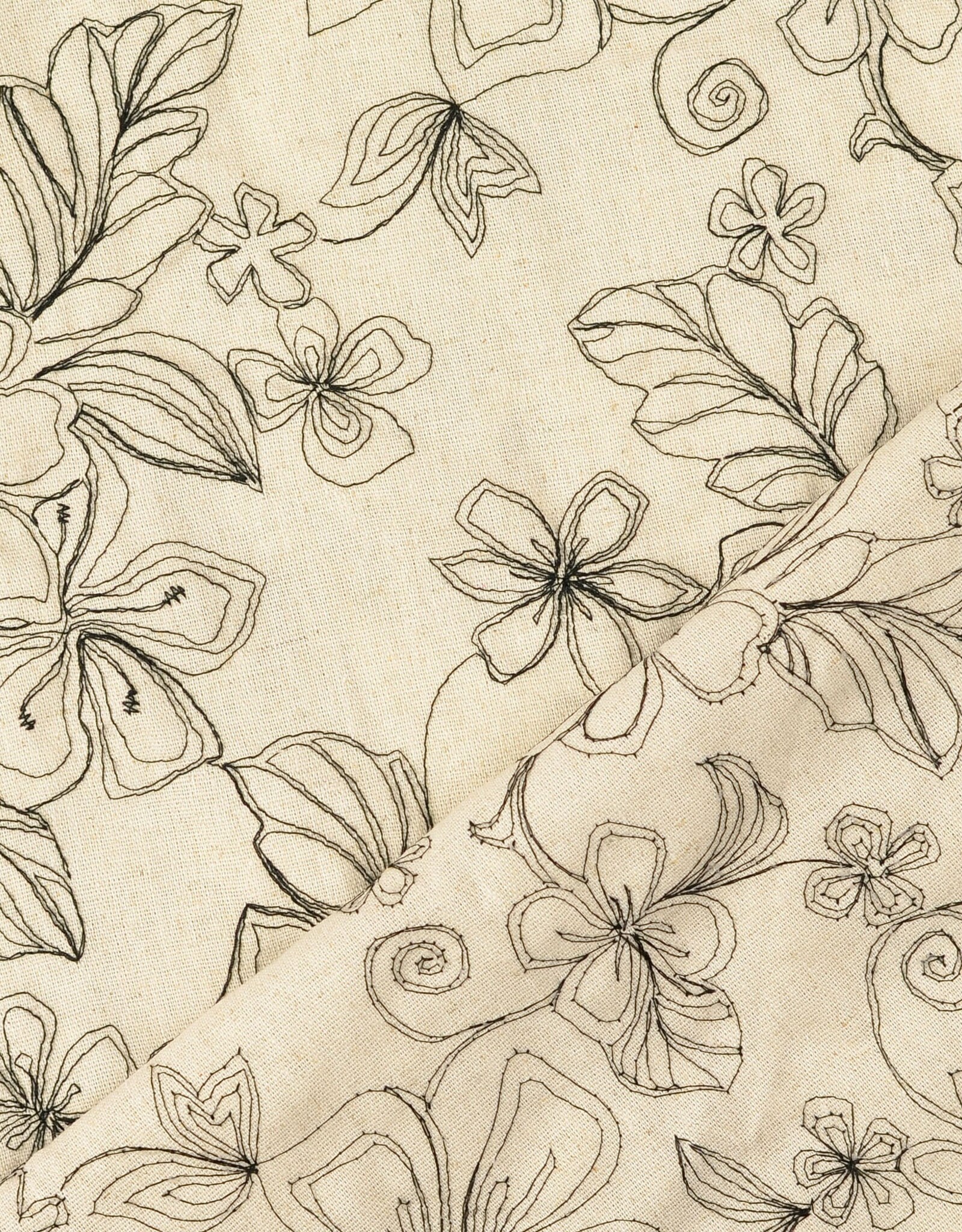 Naturel Broderie - Clematis - Antra