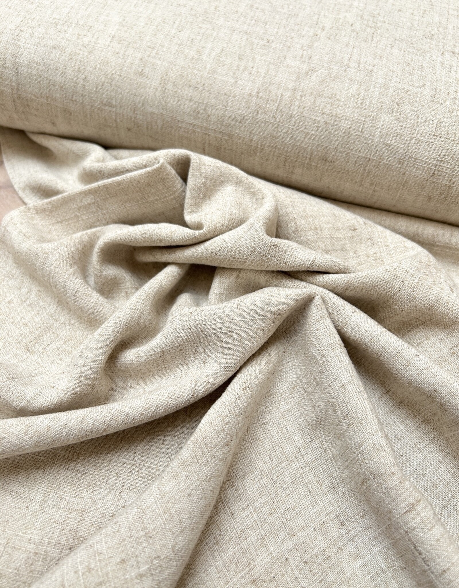 Linnen Viscose Slub - Naturel