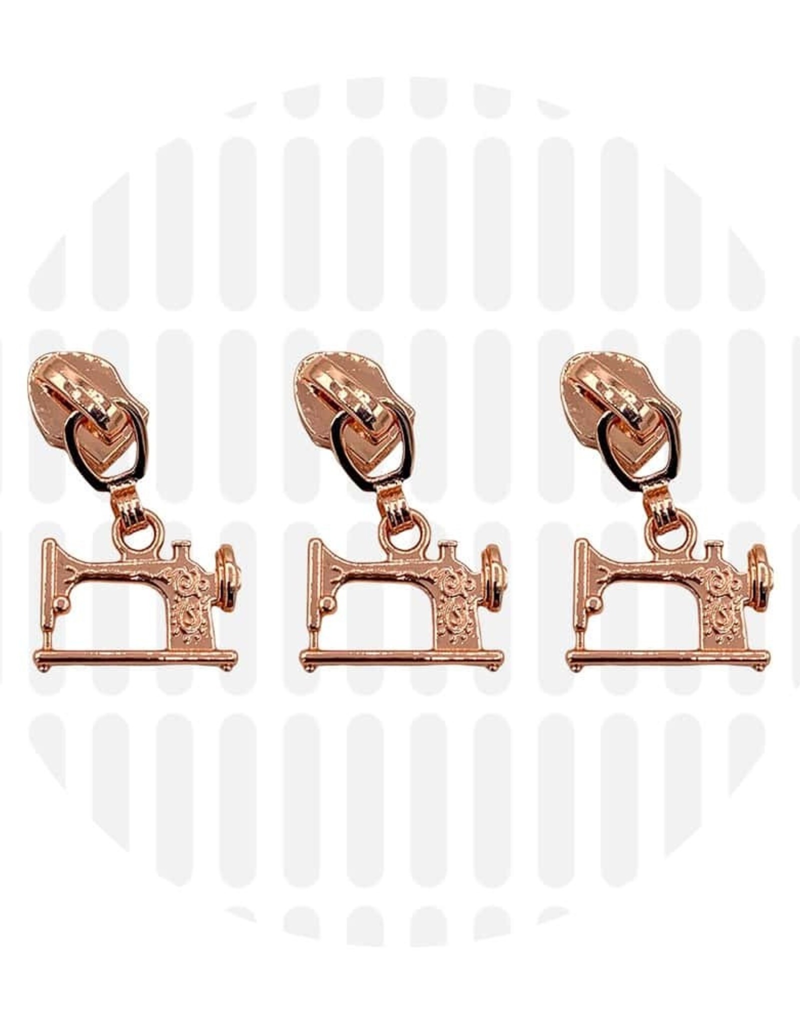 Rits Trekker Naaimachine - 3 stuks - Rosé