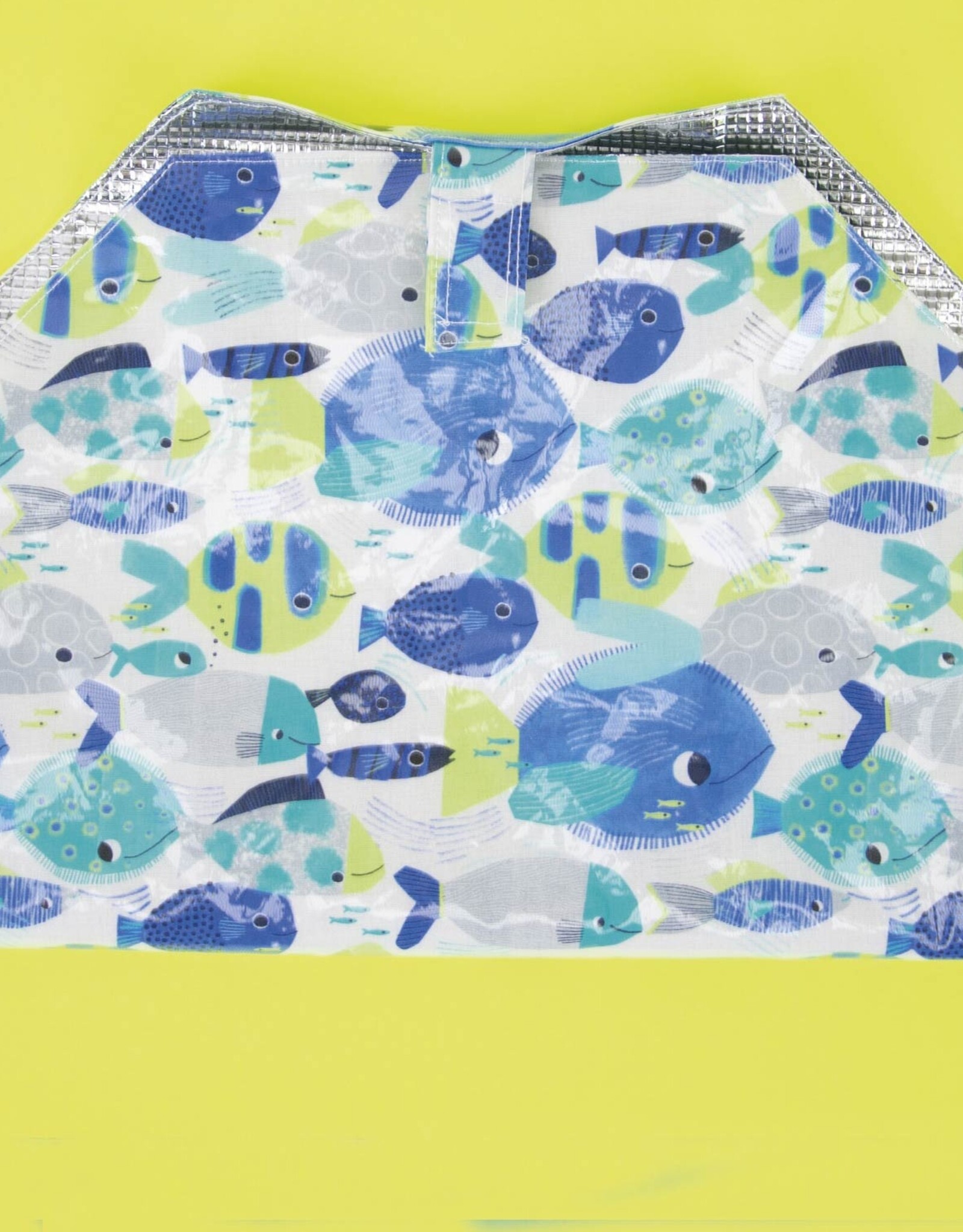 Katia Fabrics Gelamineerd katoen - More fish in the sea