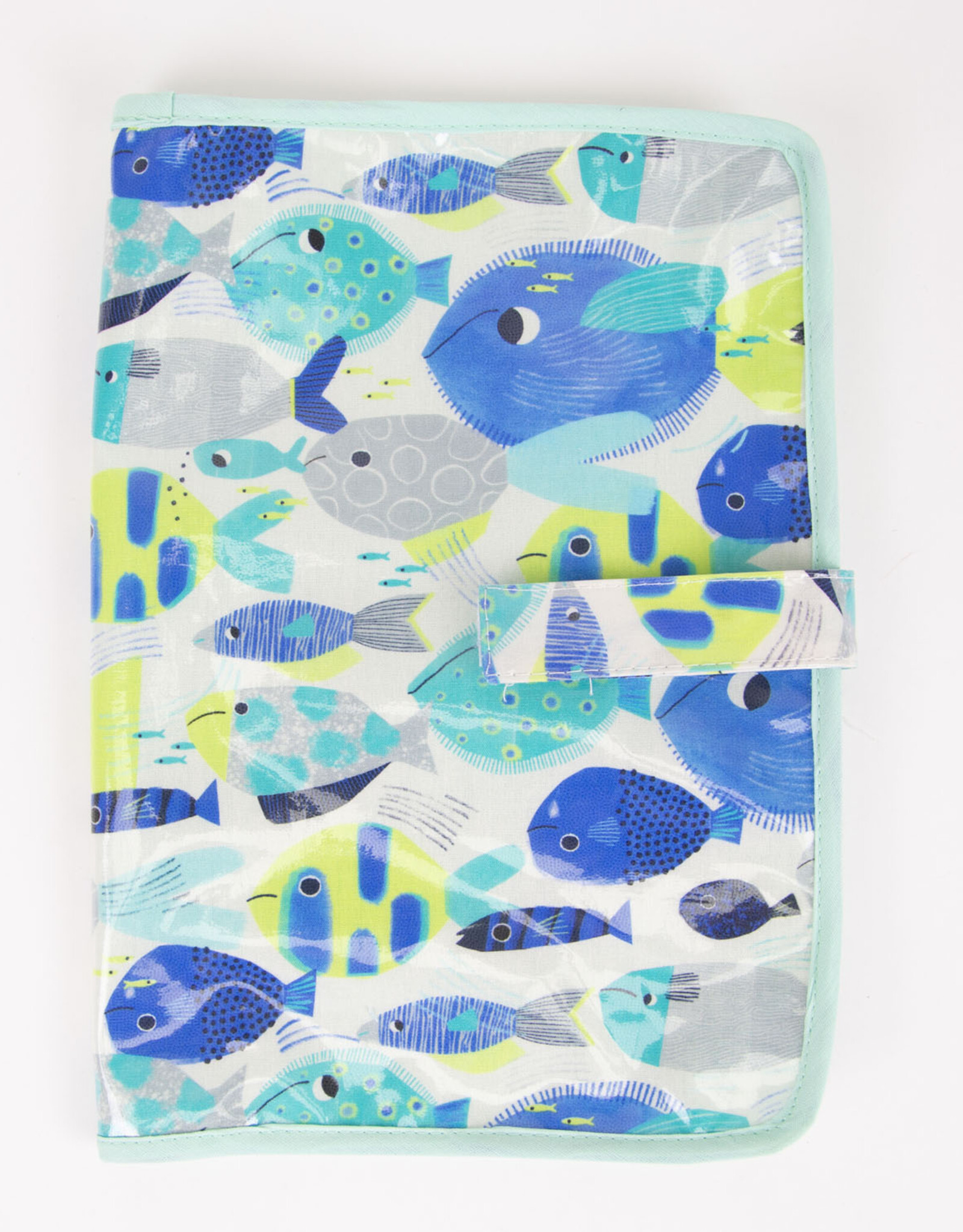 Katia Fabrics Gelamineerd katoen - More fish in the sea