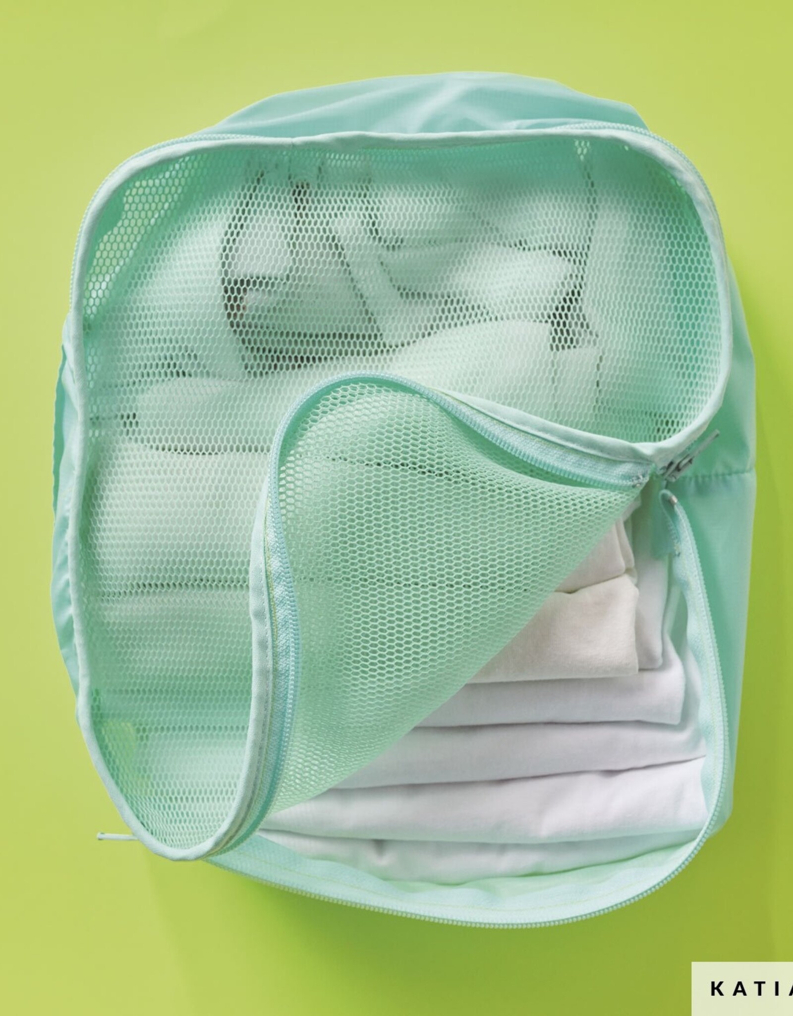 Katia Fabrics Mesh 3d - Aqua