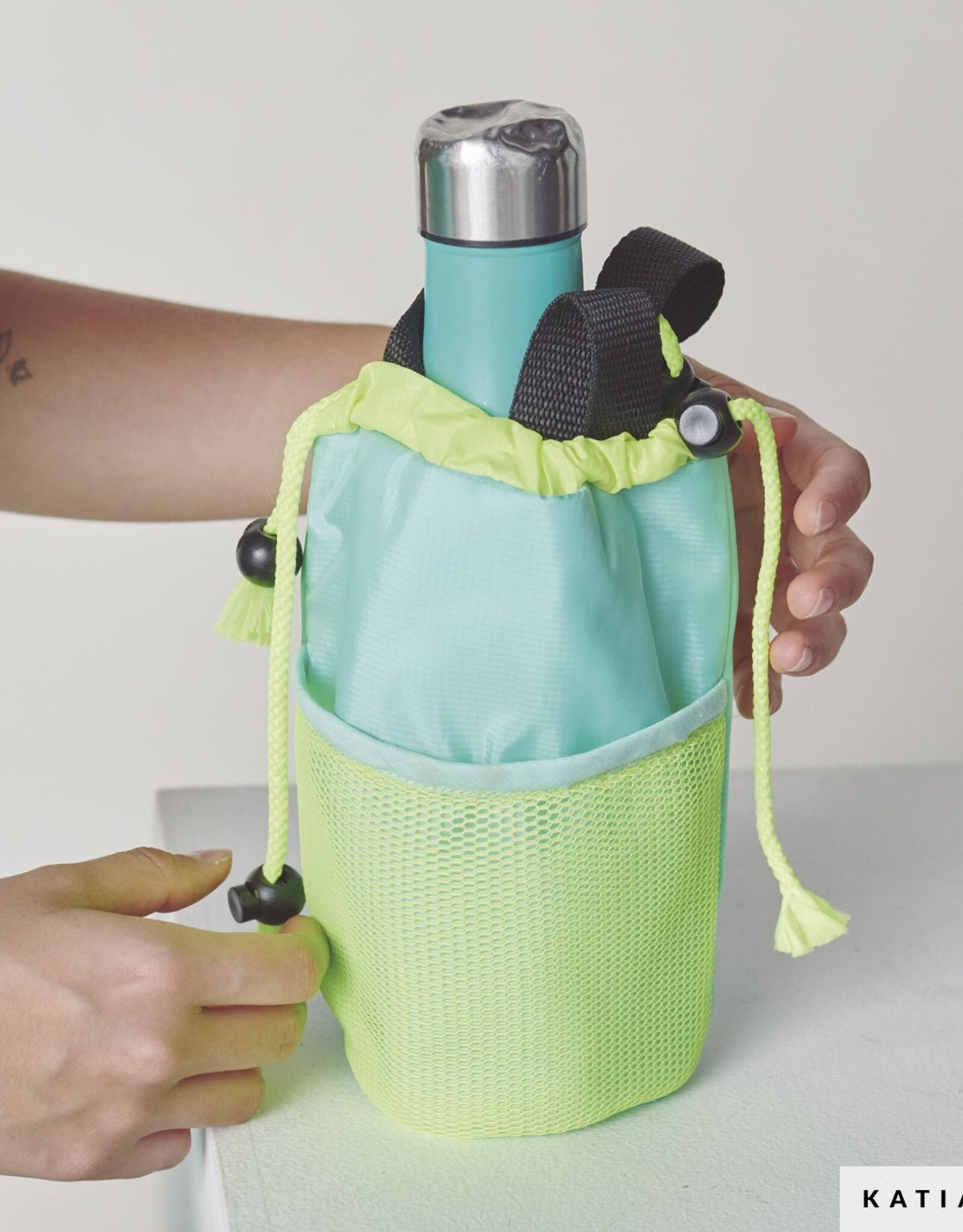 Katia Fabrics Mesh 3d - Aqua