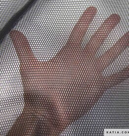 Katia Fabrics Mesh 3d - Zwart