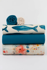 See You at Six Canvas Gabardine - Roses on Canvas