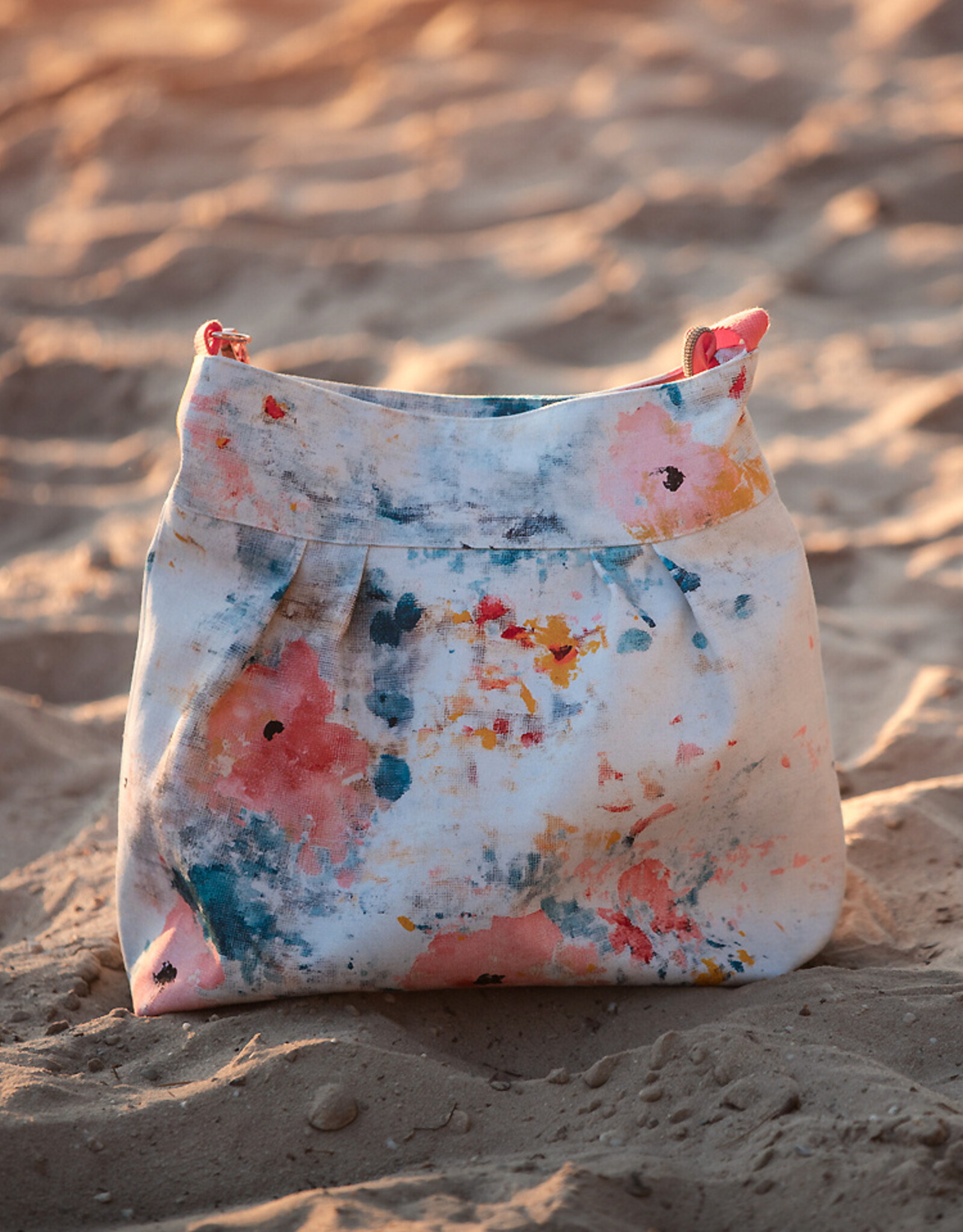 See You at Six Canvas Gabardine - Roses on Canvas