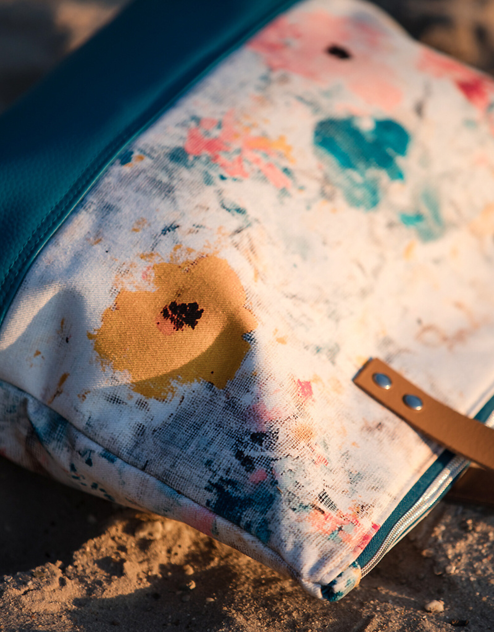 See You at Six Canvas Gabardine - Roses on Canvas