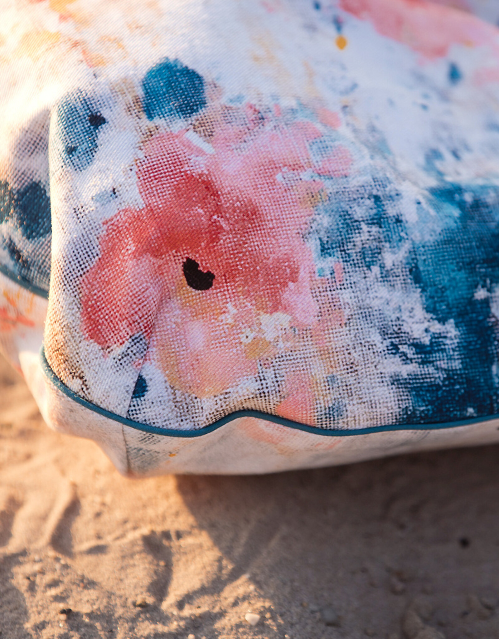 See You at Six Canvas Gabardine - Roses on Canvas