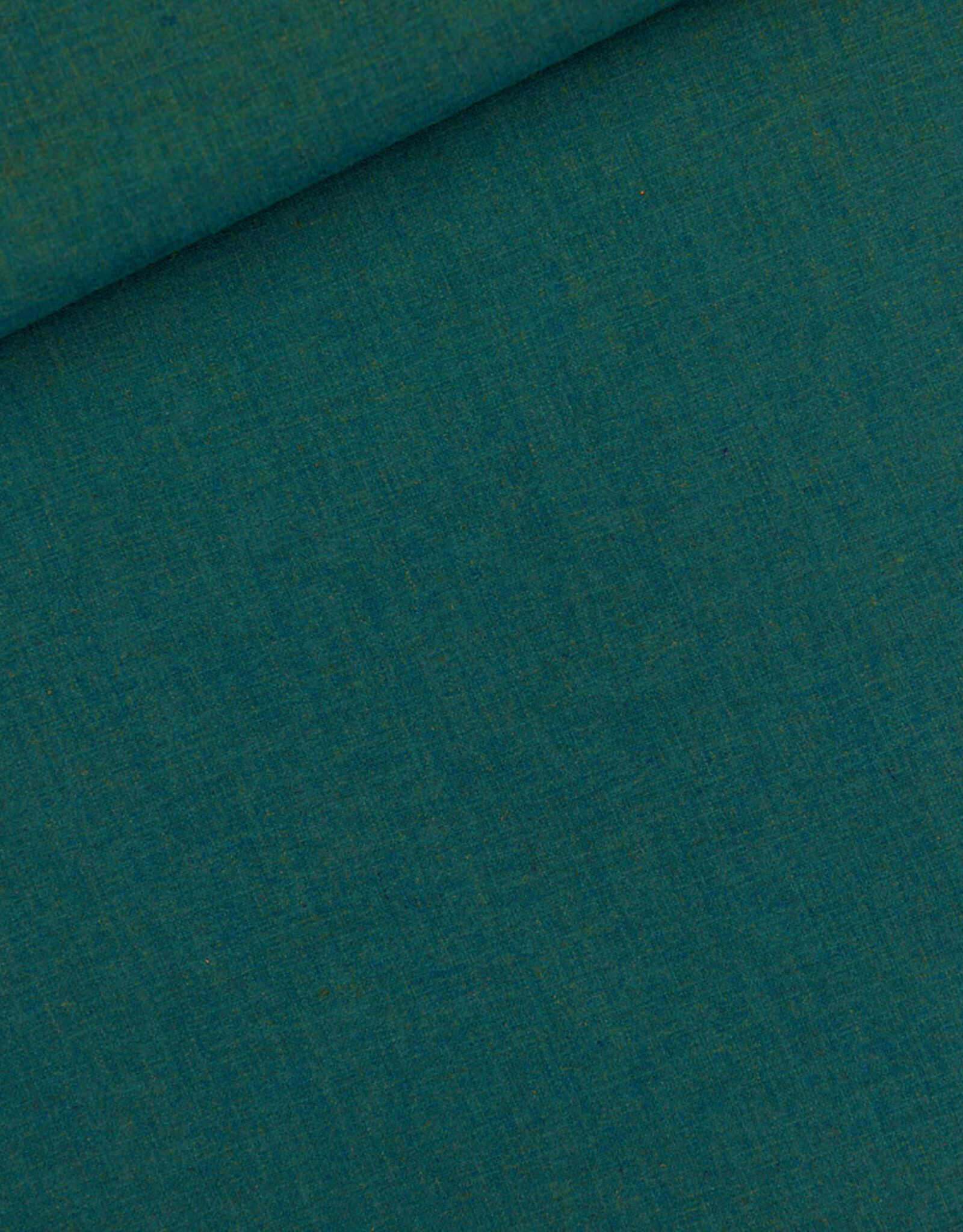 See You at Six Linen Viscose Blend - Blauwgroen
