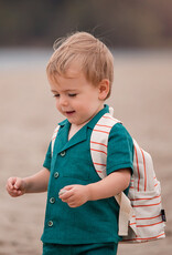 See You at Six Linen Viscose Blend - Blauwgroen