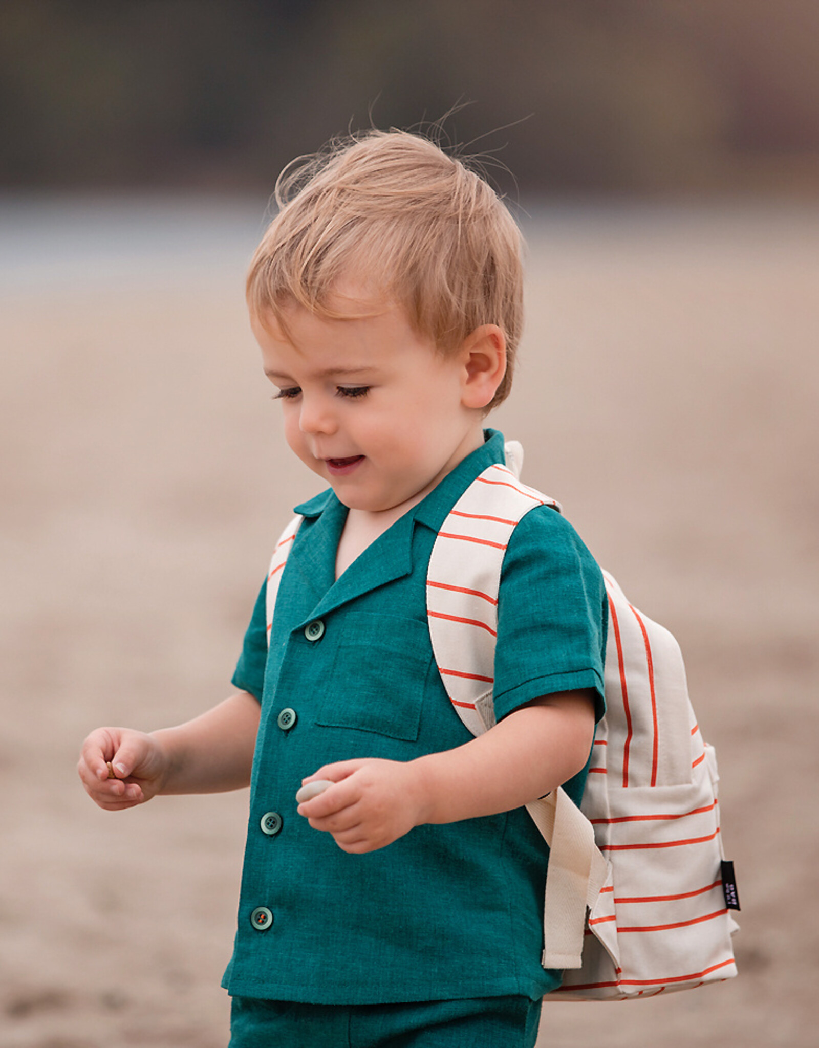 See You at Six Linen Viscose Blend - Blauwgroen