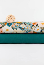 See You at Six Linen Viscose Blend - Blauwgroen