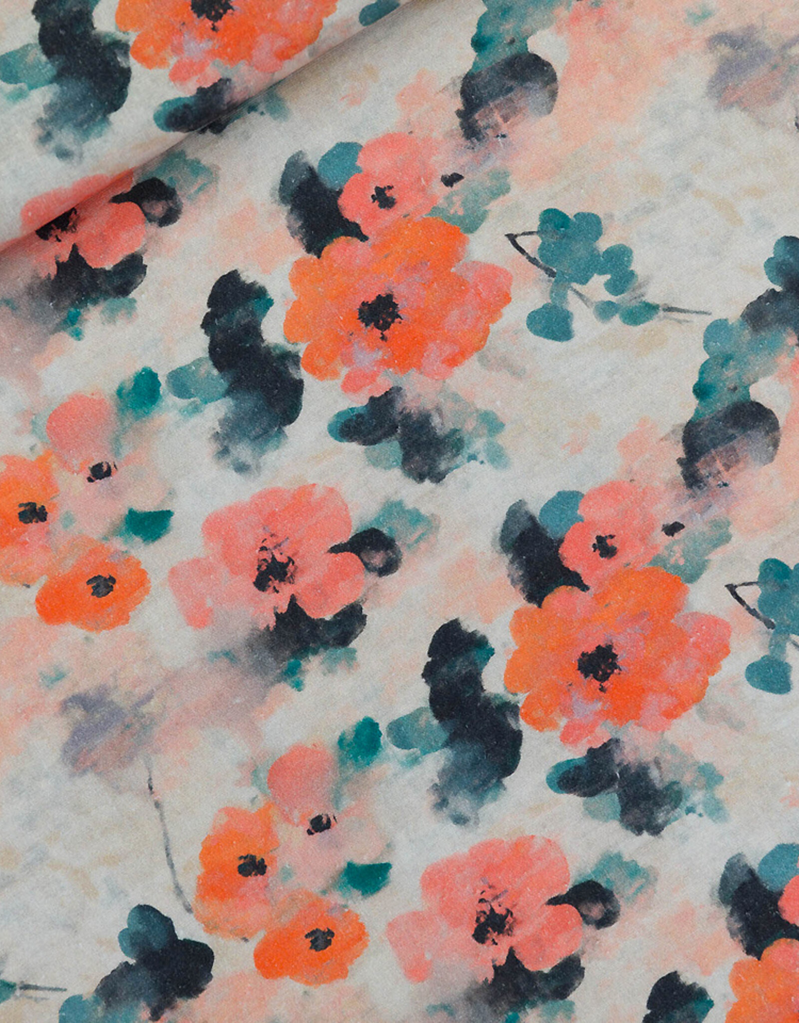 See You at Six Linen Viscose Blend - Misty Rose