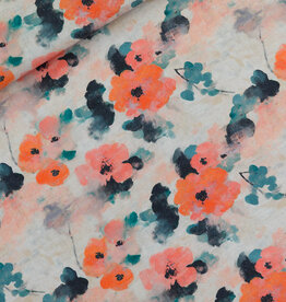 See You at Six Linen Viscose Blend - Misty Rose