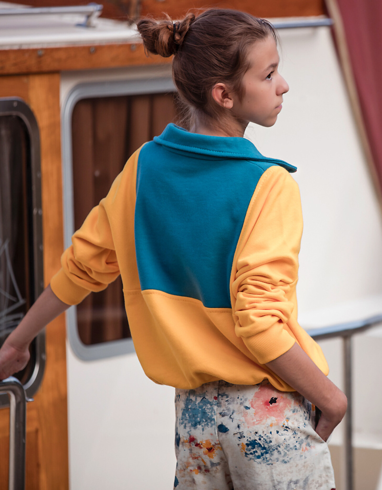 See You at Six French Terry 3-Draads - Banaangeel