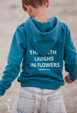 See You at Six French Terry 3-Draads - Laguneblauw