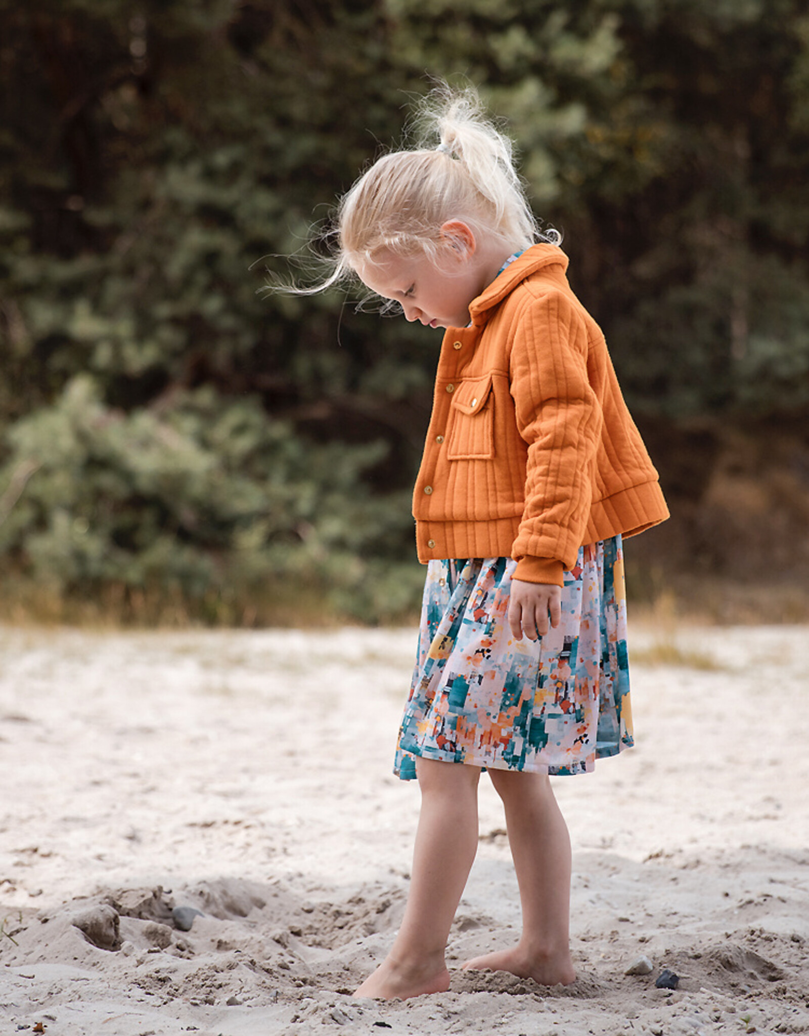 See You at Six Boordstof - HerfstEsdoornOranje