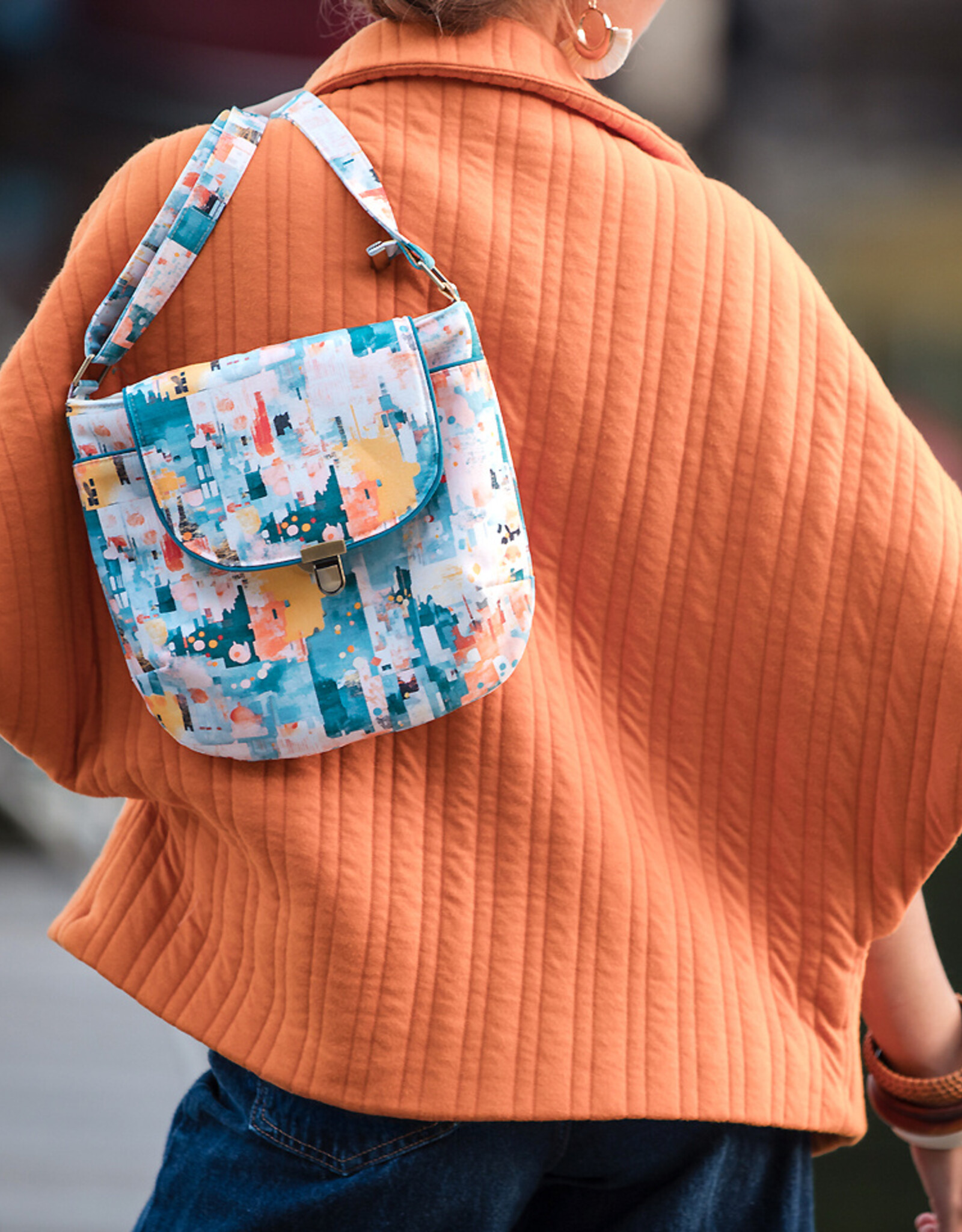 See You at Six Matelassé Tricot - HerfstEsdoornOranje