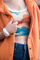 See You at Six Matelassé Tricot - HerfstEsdoornOranje