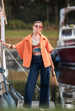 See You at Six Matelassé Tricot - HerfstEsdoornOranje